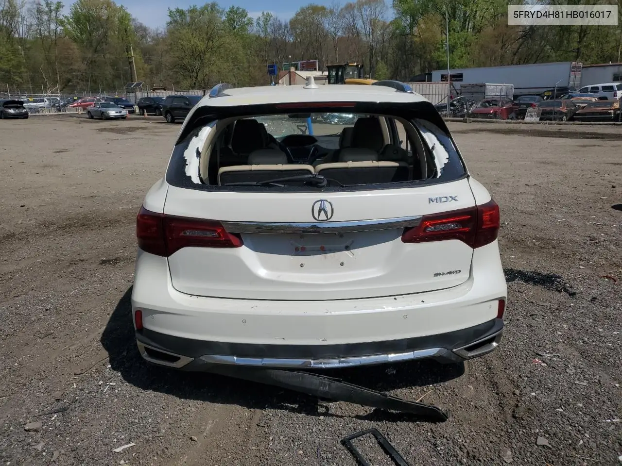 5FRYD4H81HB016017 2017 Acura Mdx Advance
