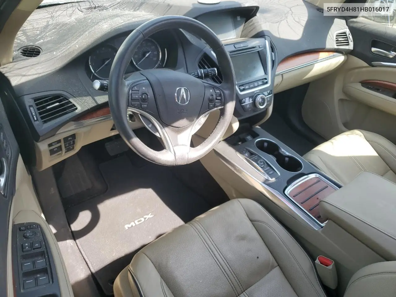 5FRYD4H81HB016017 2017 Acura Mdx Advance