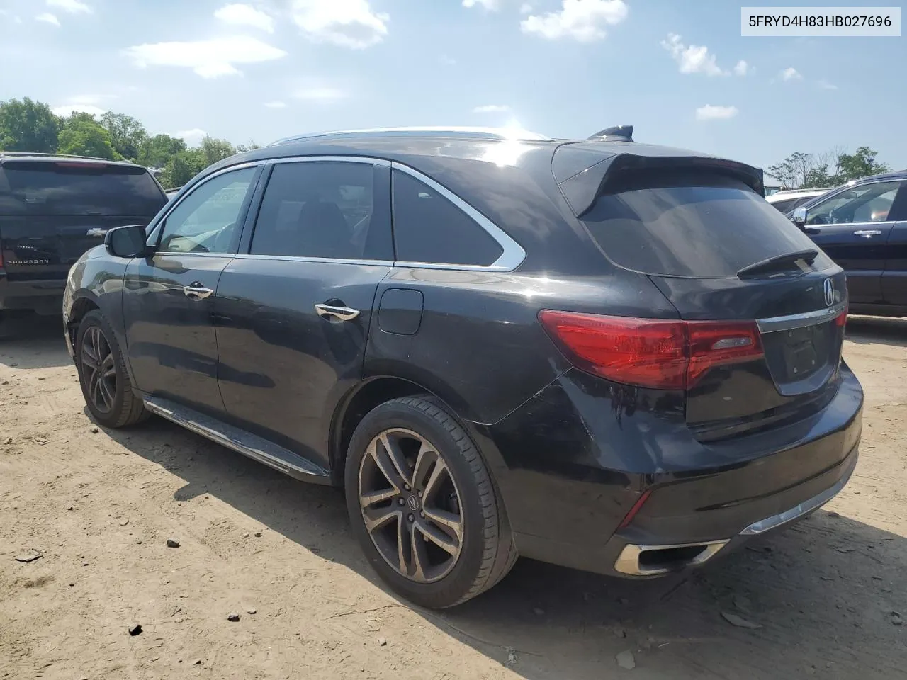 5FRYD4H83HB027696 2017 Acura Mdx Advance