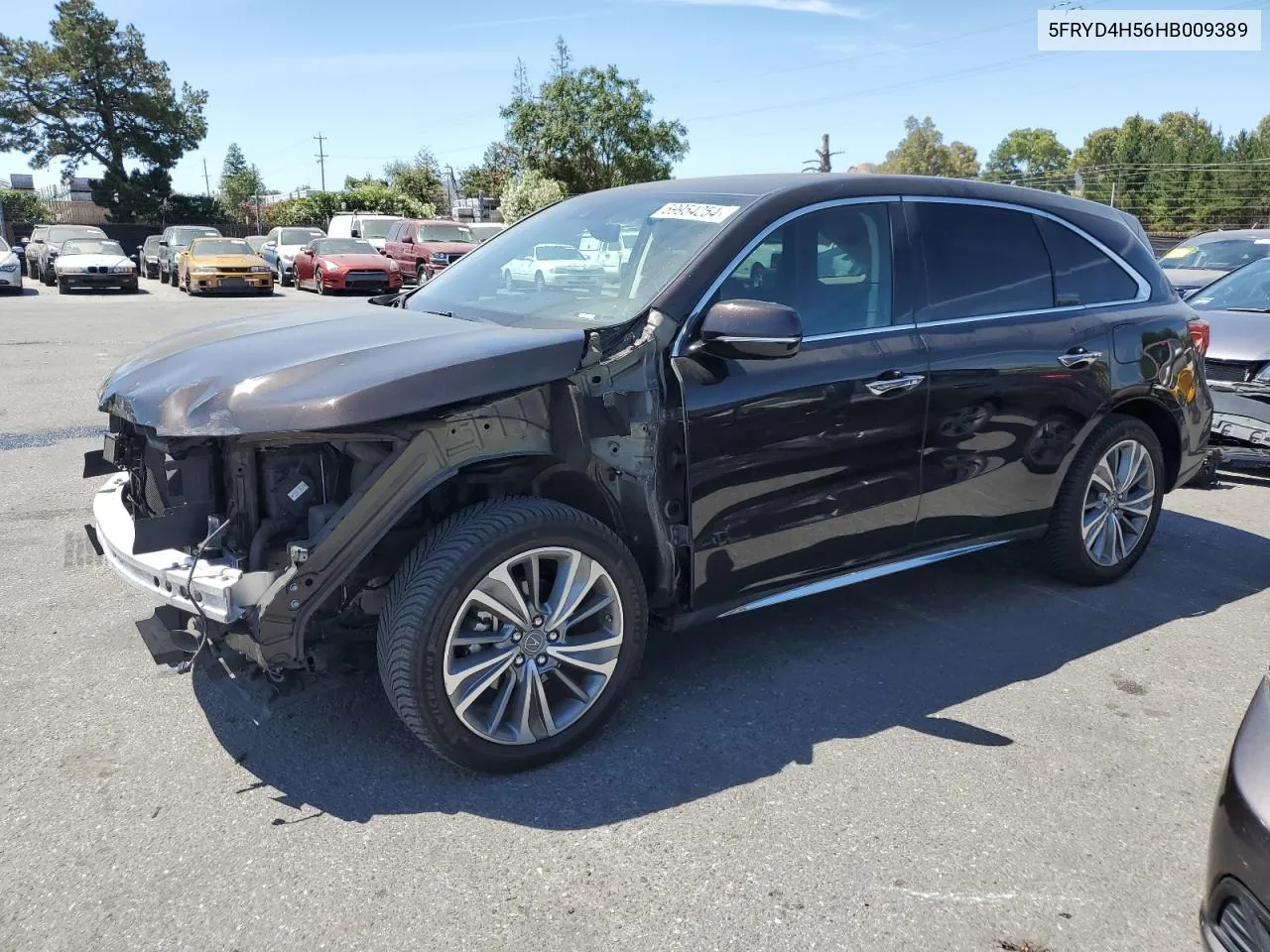 5FRYD4H56HB009389 2017 Acura Mdx Technology