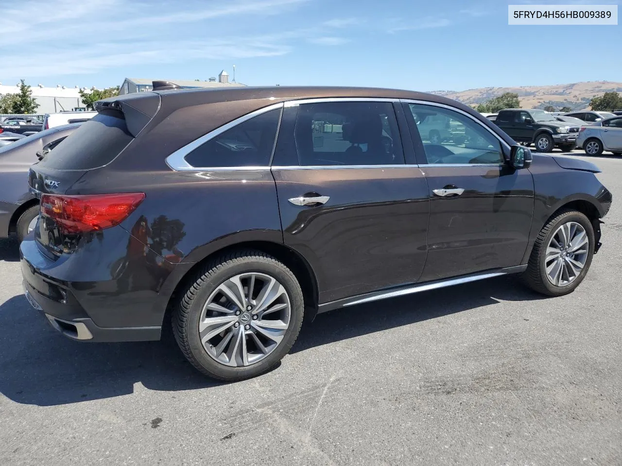 5FRYD4H56HB009389 2017 Acura Mdx Technology