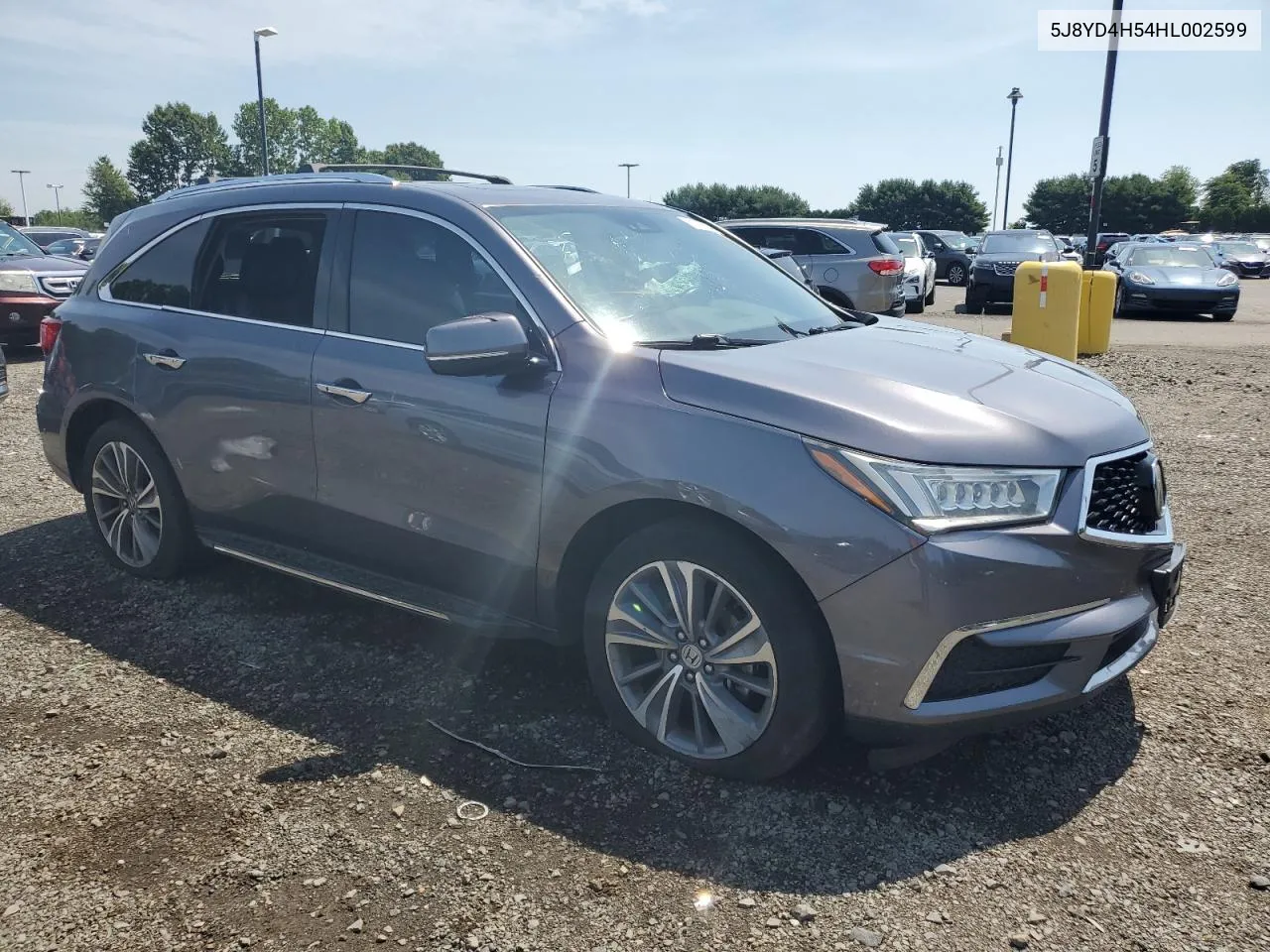 5J8YD4H54HL002599 2017 Acura Mdx Technology