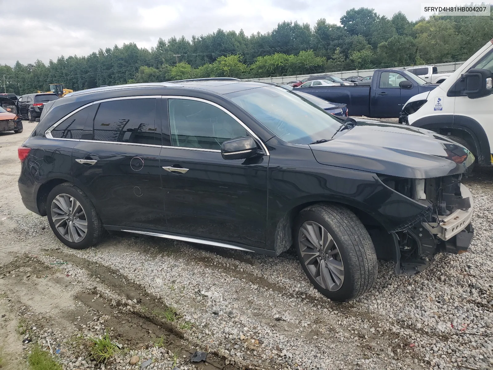 5FRYD4H81HB004207 2017 Acura Mdx Advance