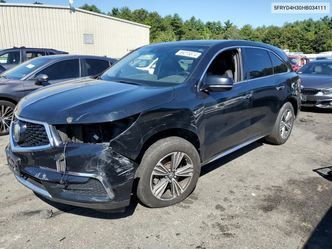 5FRYD4H30HB034111 2017 Acura Mdx