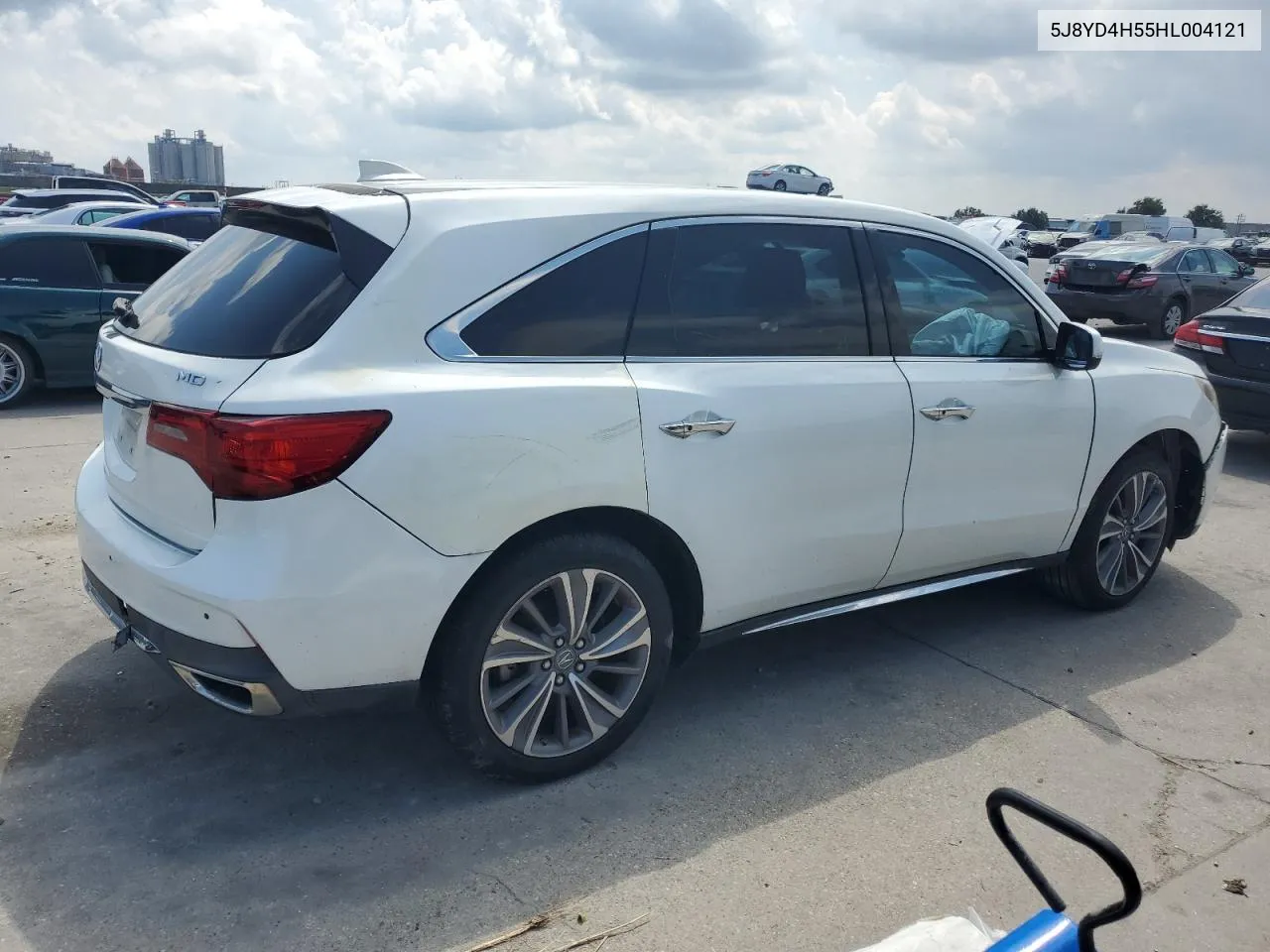 5J8YD4H55HL004121 2017 Acura Mdx Technology