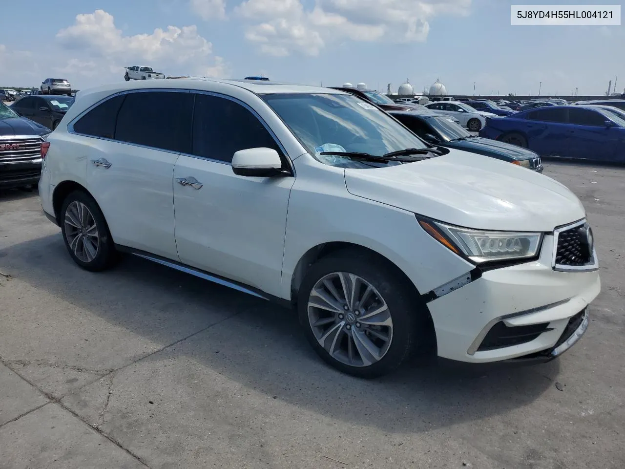 5J8YD4H55HL004121 2017 Acura Mdx Technology