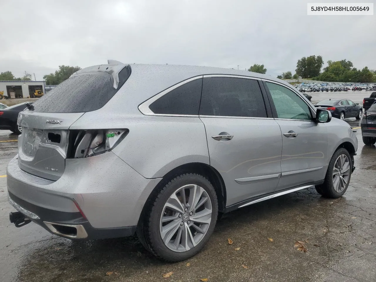 5J8YD4H58HL005649 2017 Acura Mdx Technology