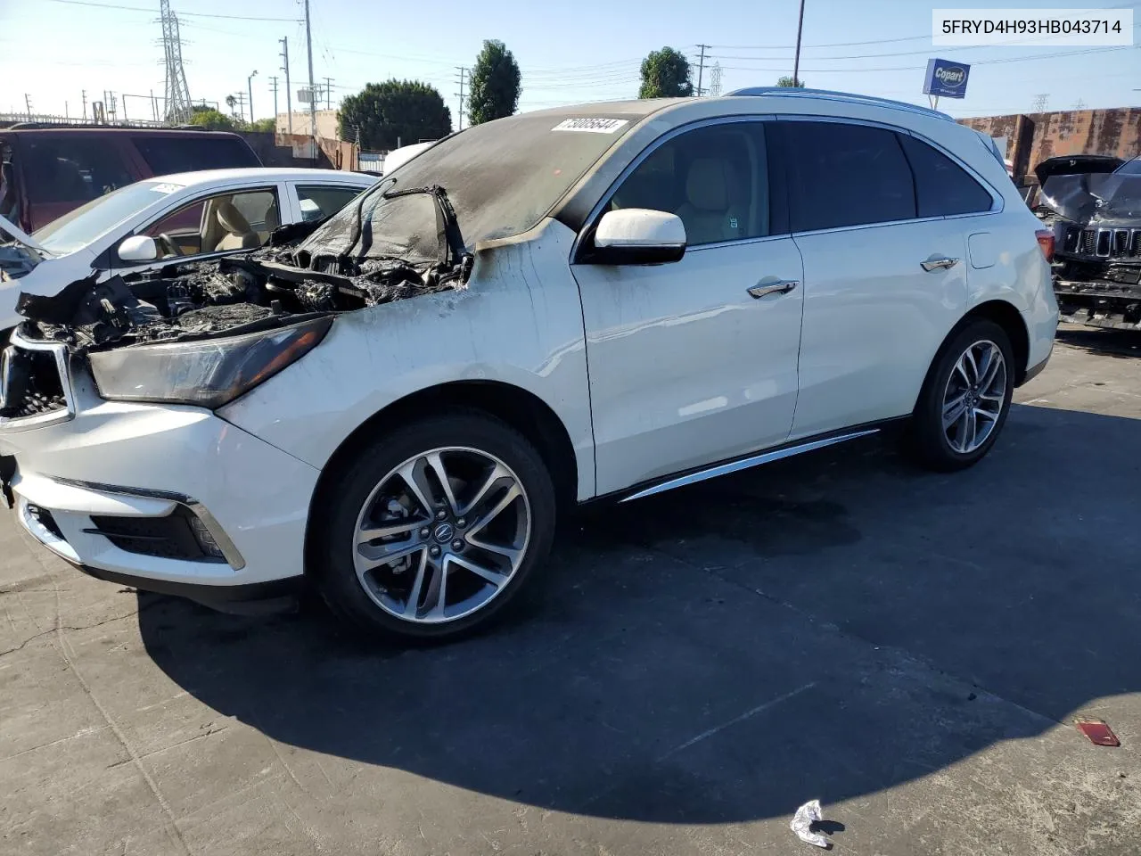 5FRYD4H93HB043714 2017 Acura Mdx Advance