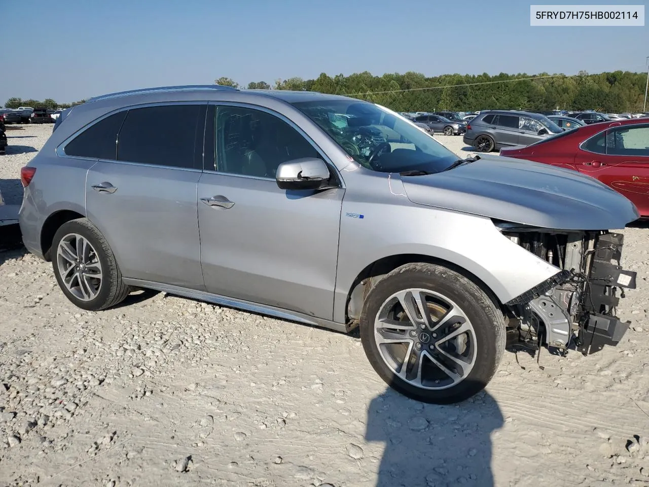 5FRYD7H75HB002114 2017 Acura Mdx Sport Hybrid Advance