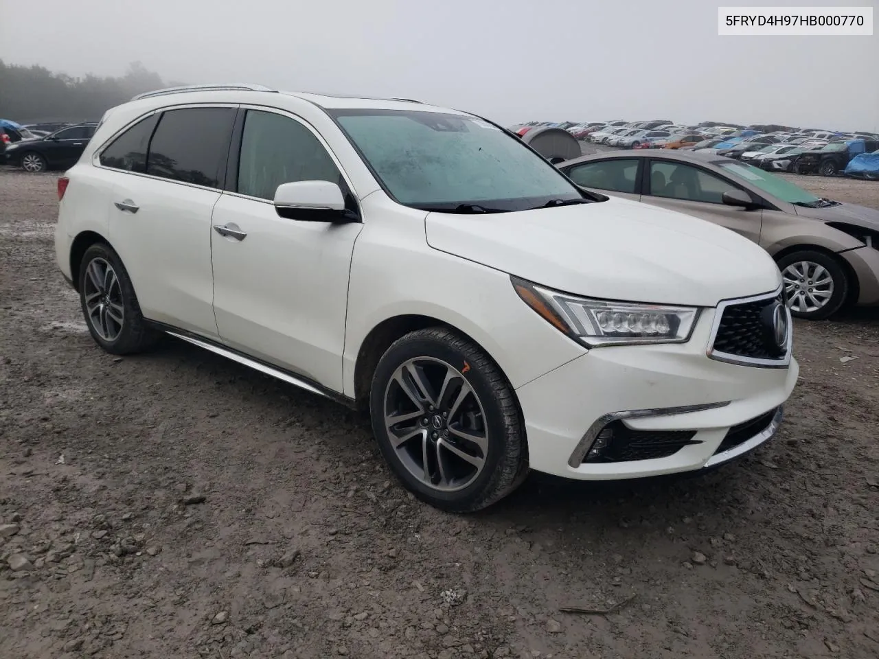 5FRYD4H97HB000770 2017 Acura Mdx Advance