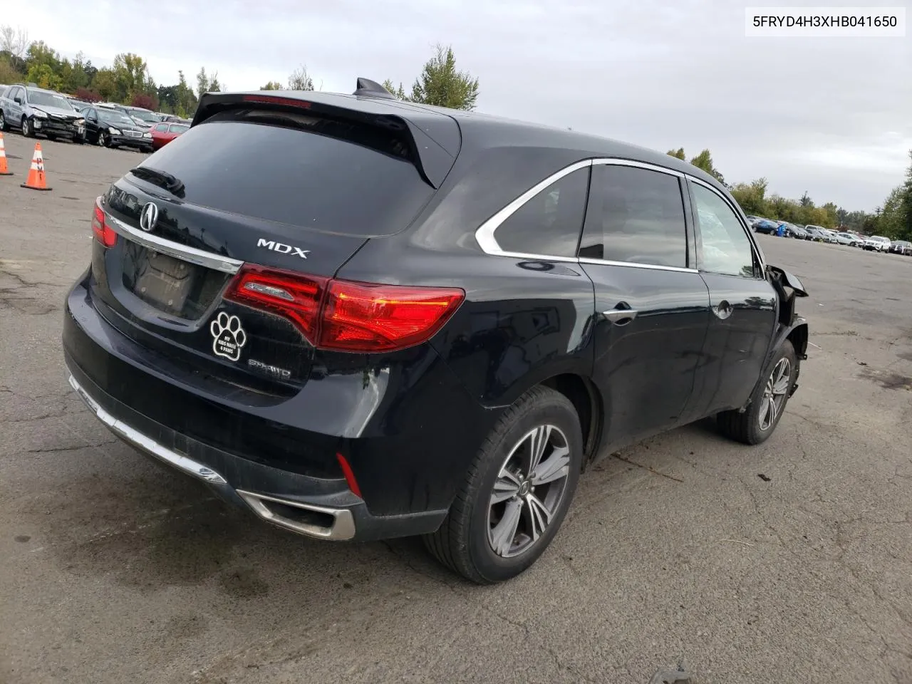 5FRYD4H3XHB041650 2017 Acura Mdx