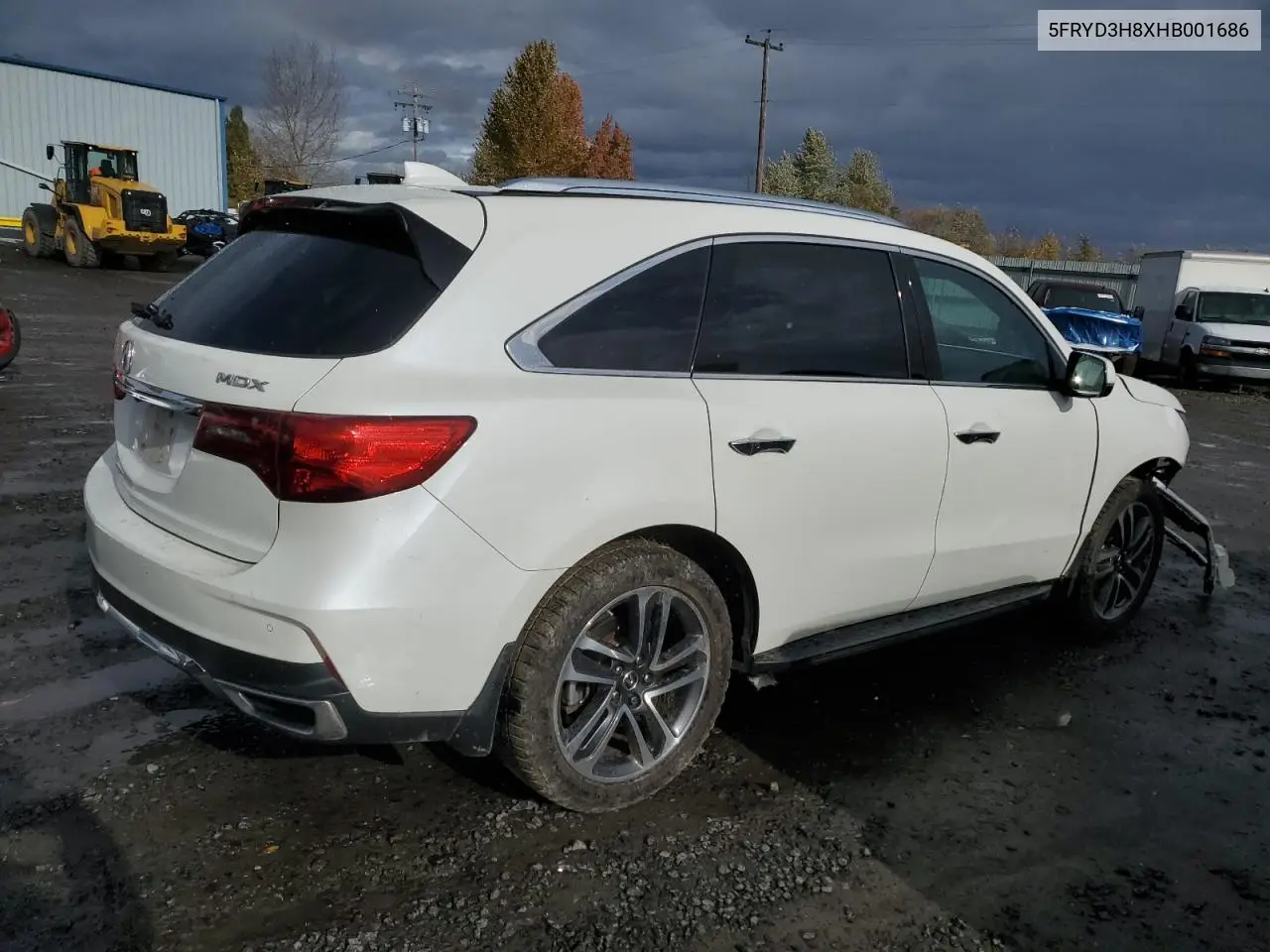 5FRYD3H8XHB001686 2017 Acura Mdx Advance
