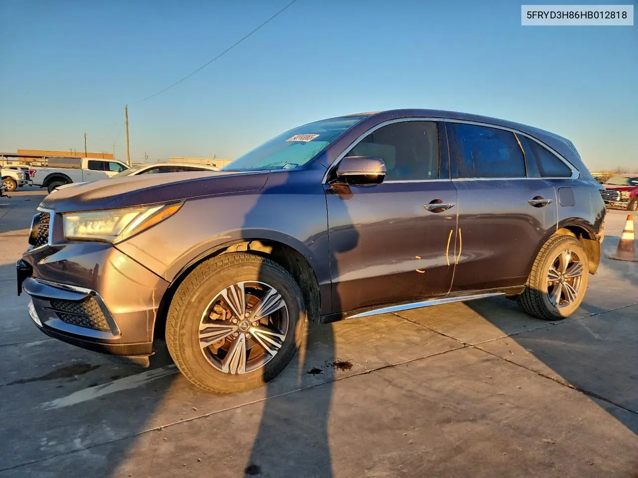 5FRYD3H86HB012818 2017 Acura Mdx Advance