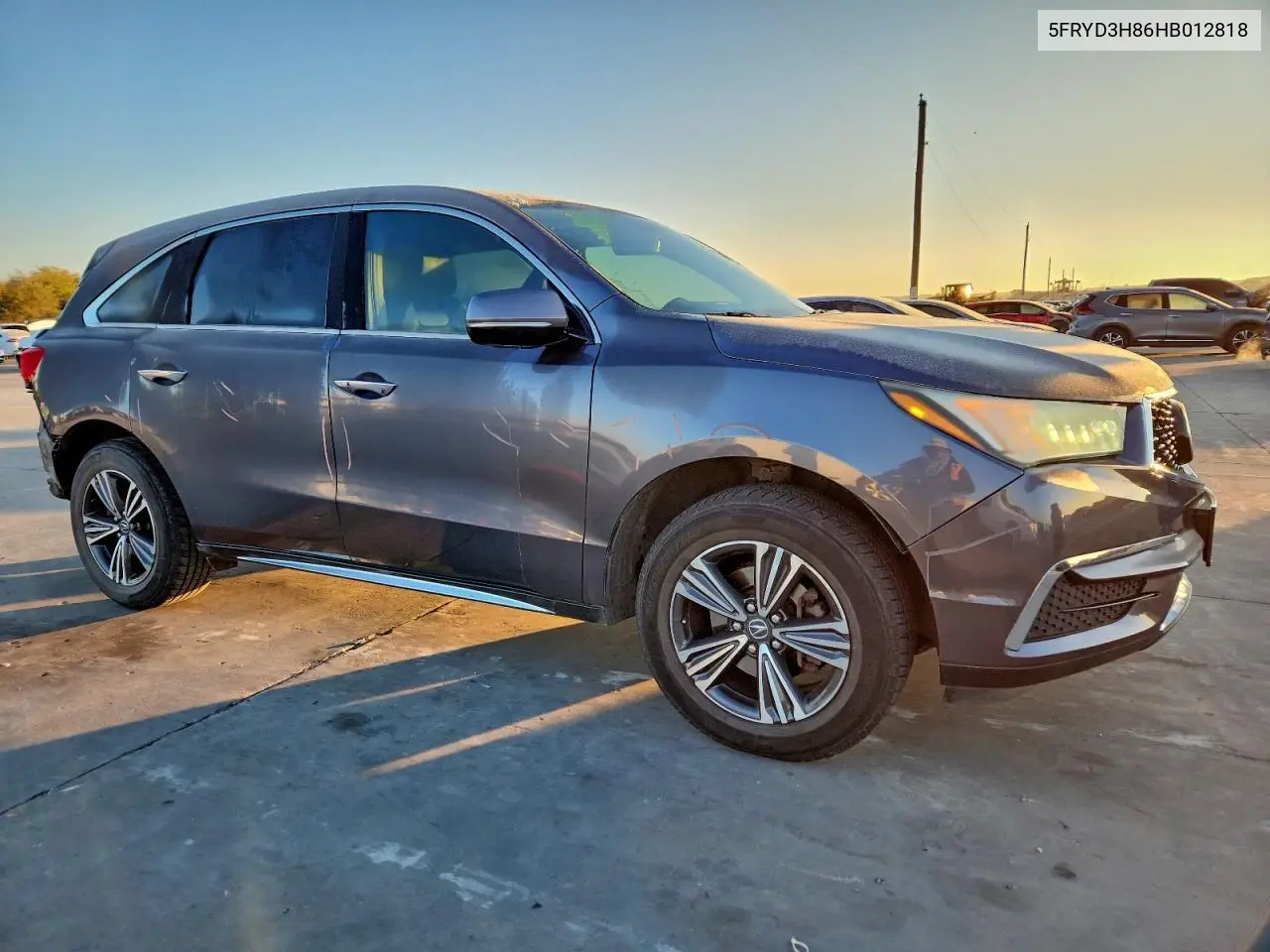 5FRYD3H86HB012818 2017 Acura Mdx Advance