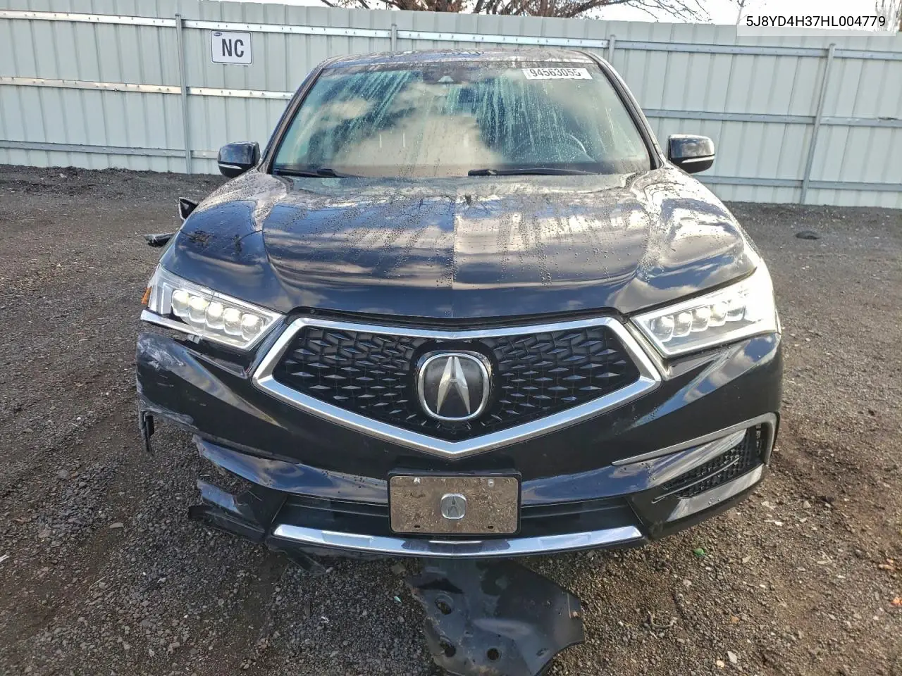 5J8YD4H37HL004779 2017 Acura Mdx