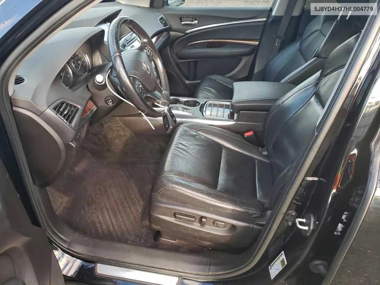 5J8YD4H37HL004779 2017 Acura Mdx