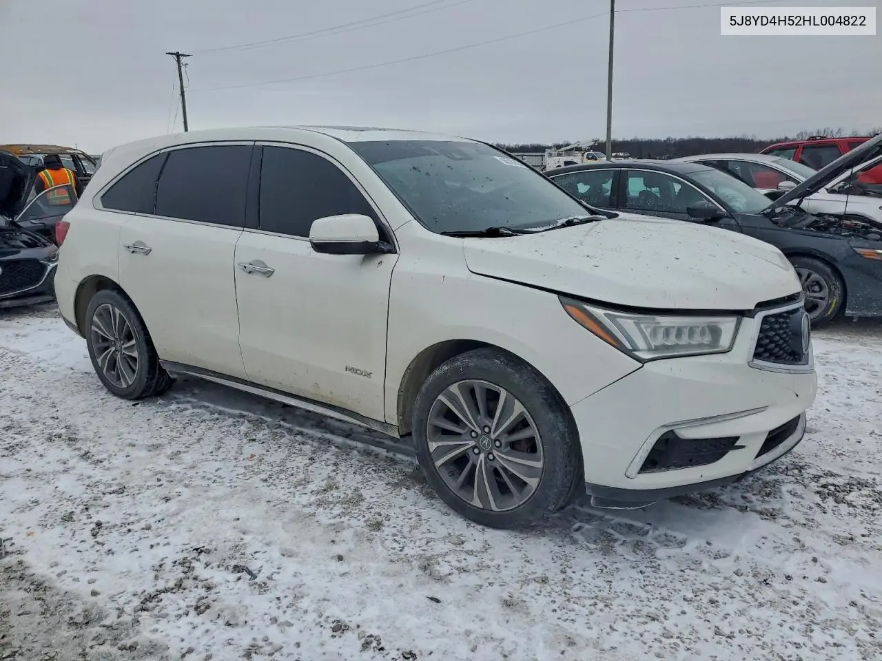 5J8YD4H52HL004822 2017 Acura Mdx Technology