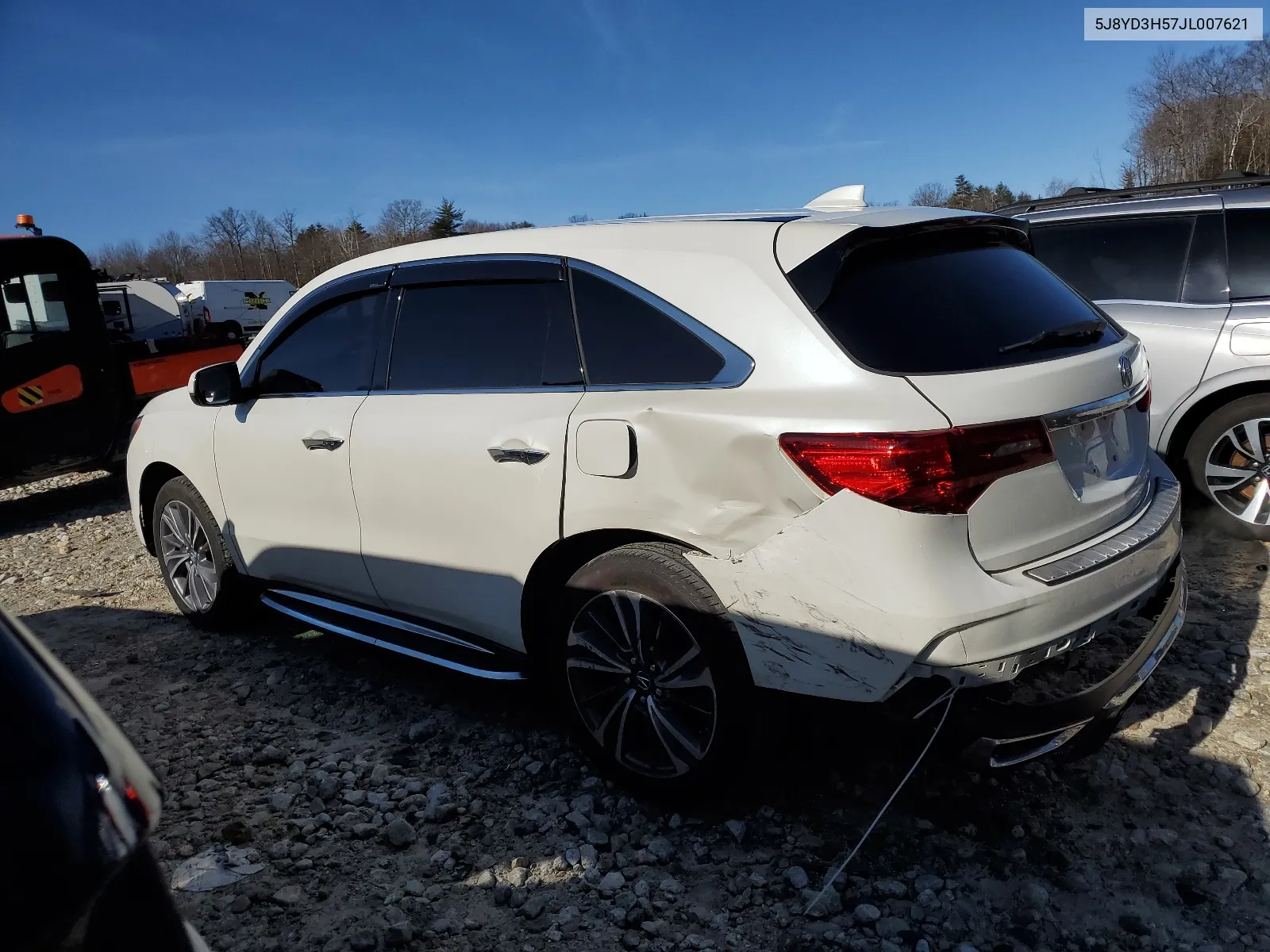 5J8YD3H57JL007621 2018 Acura Mdx Technology