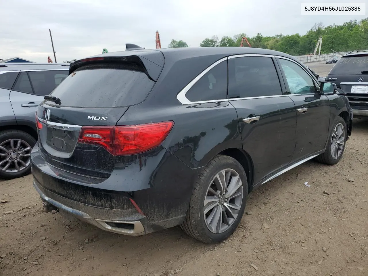 5J8YD4H56JL025386 2018 Acura Mdx Technology