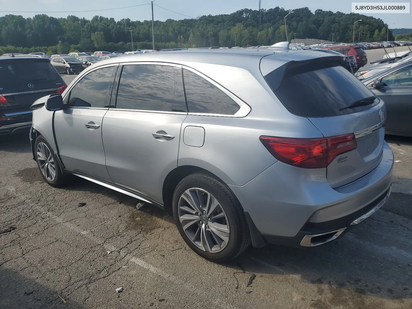 5J8YD3H53JL000889 2018 Acura Mdx Technology