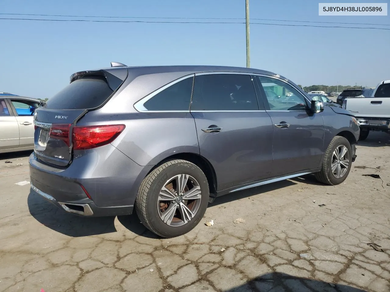 5J8YD4H38JL005896 2018 Acura Mdx