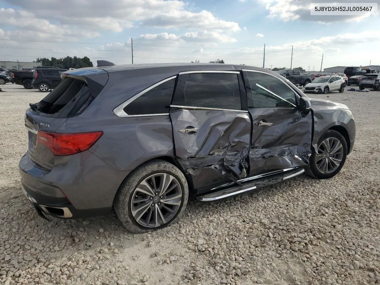 5J8YD3H52JL005467 2018 Acura Mdx Technology