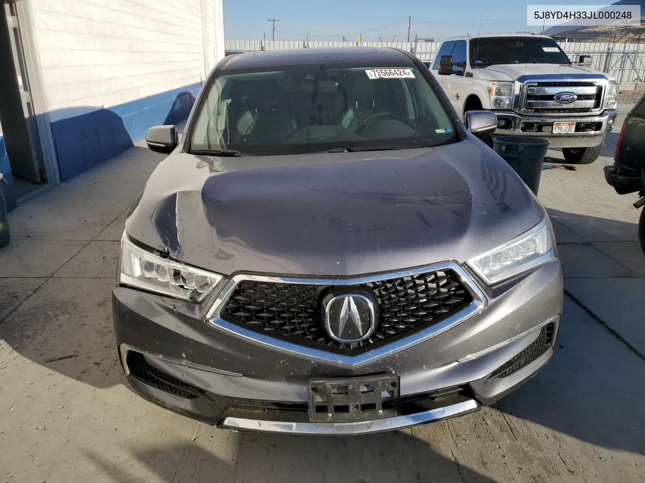 5J8YD4H33JL000248 2018 Acura Mdx