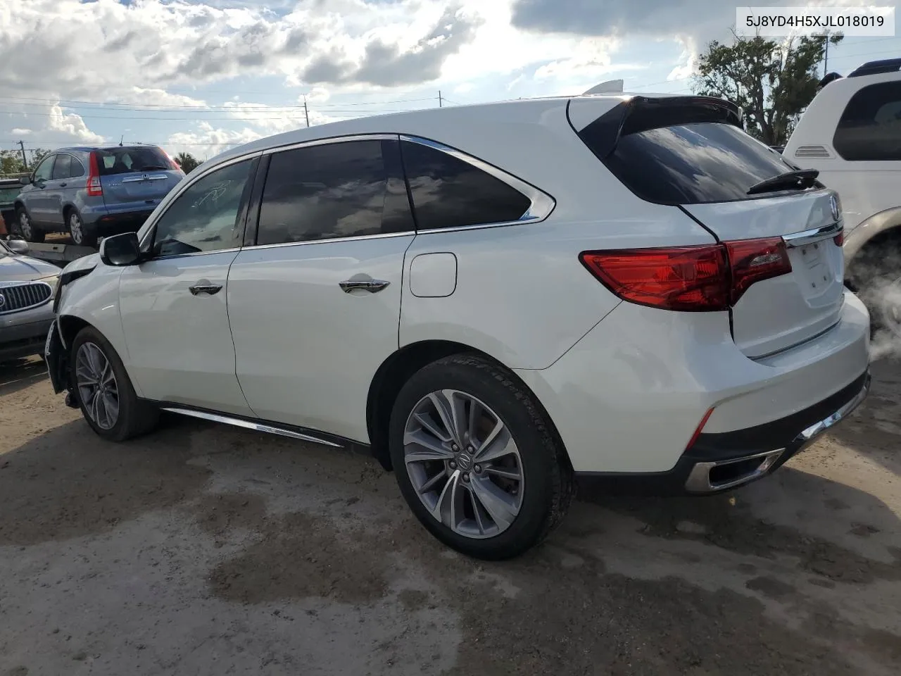 5J8YD4H5XJL018019 2018 Acura Mdx Technology