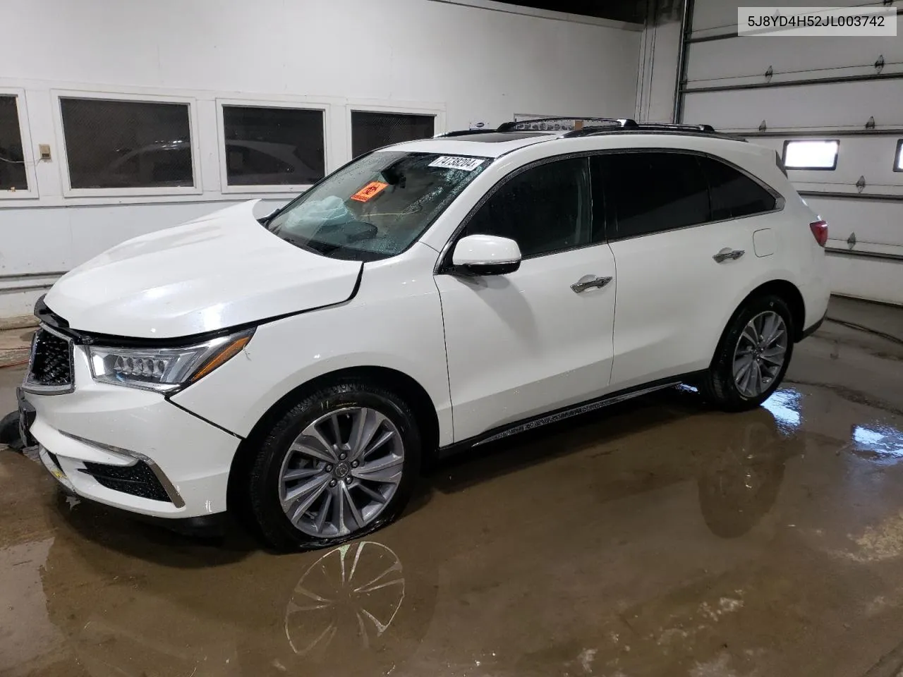 5J8YD4H52JL003742 2018 Acura Mdx Technology