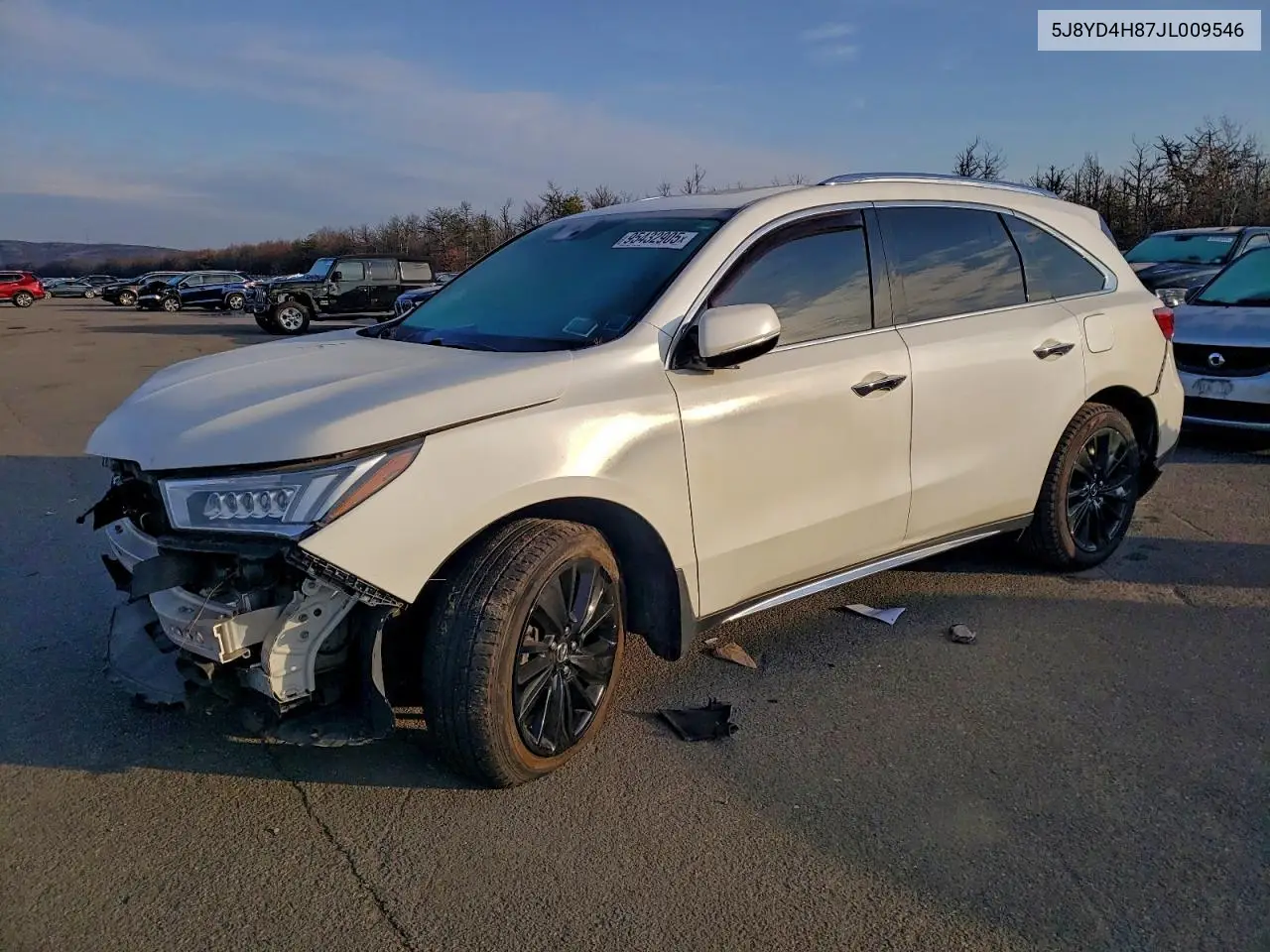 5J8YD4H87JL009546 2018 Acura Mdx Advance
