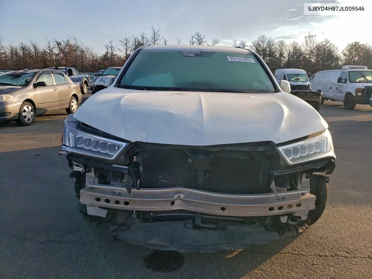 5J8YD4H87JL009546 2018 Acura Mdx Advance