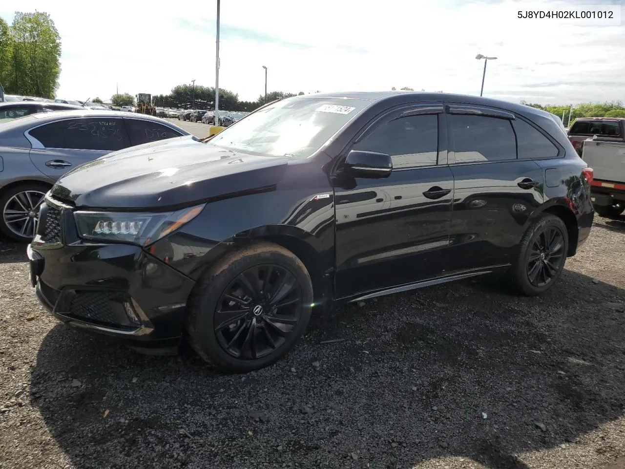 5J8YD4H02KL001012 2019 Acura Mdx A-Spec