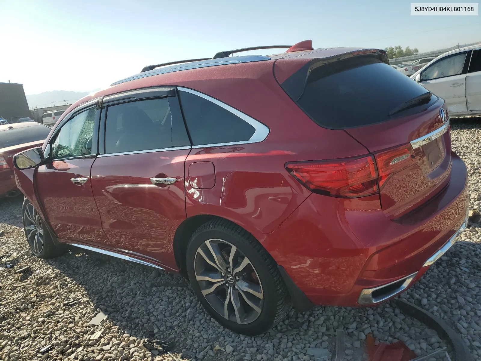 5J8YD4H84KL801168 2019 Acura Mdx Advance