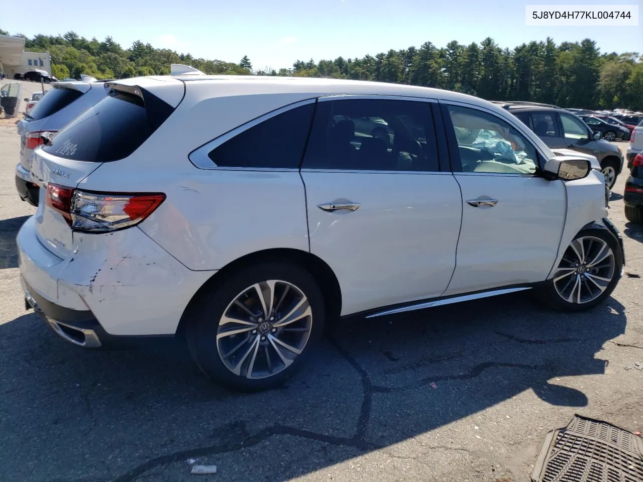 5J8YD4H77KL004744 2019 Acura Mdx Technology