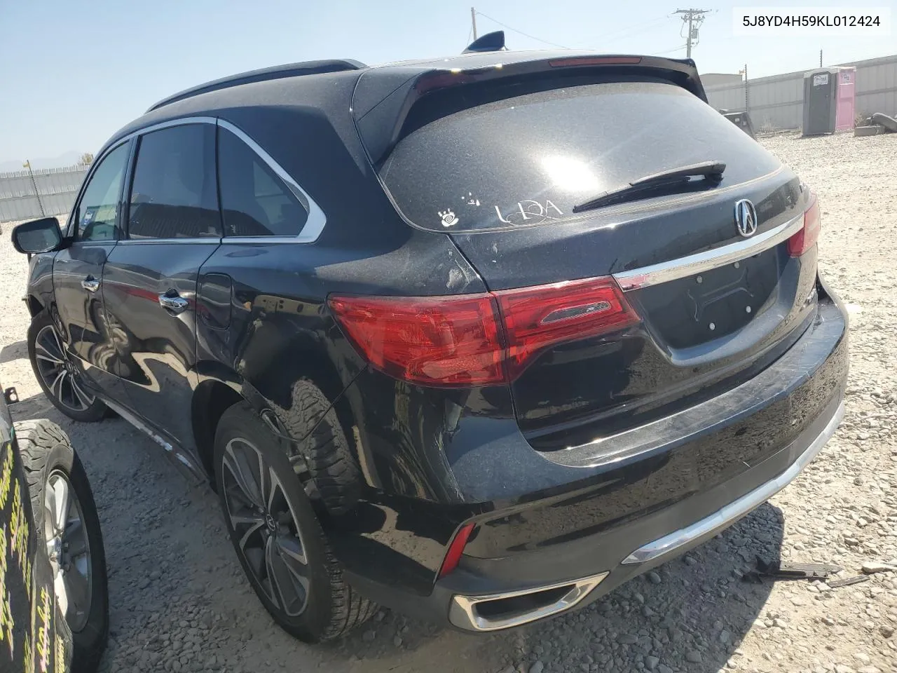 5J8YD4H59KL012424 2019 Acura Mdx Technology