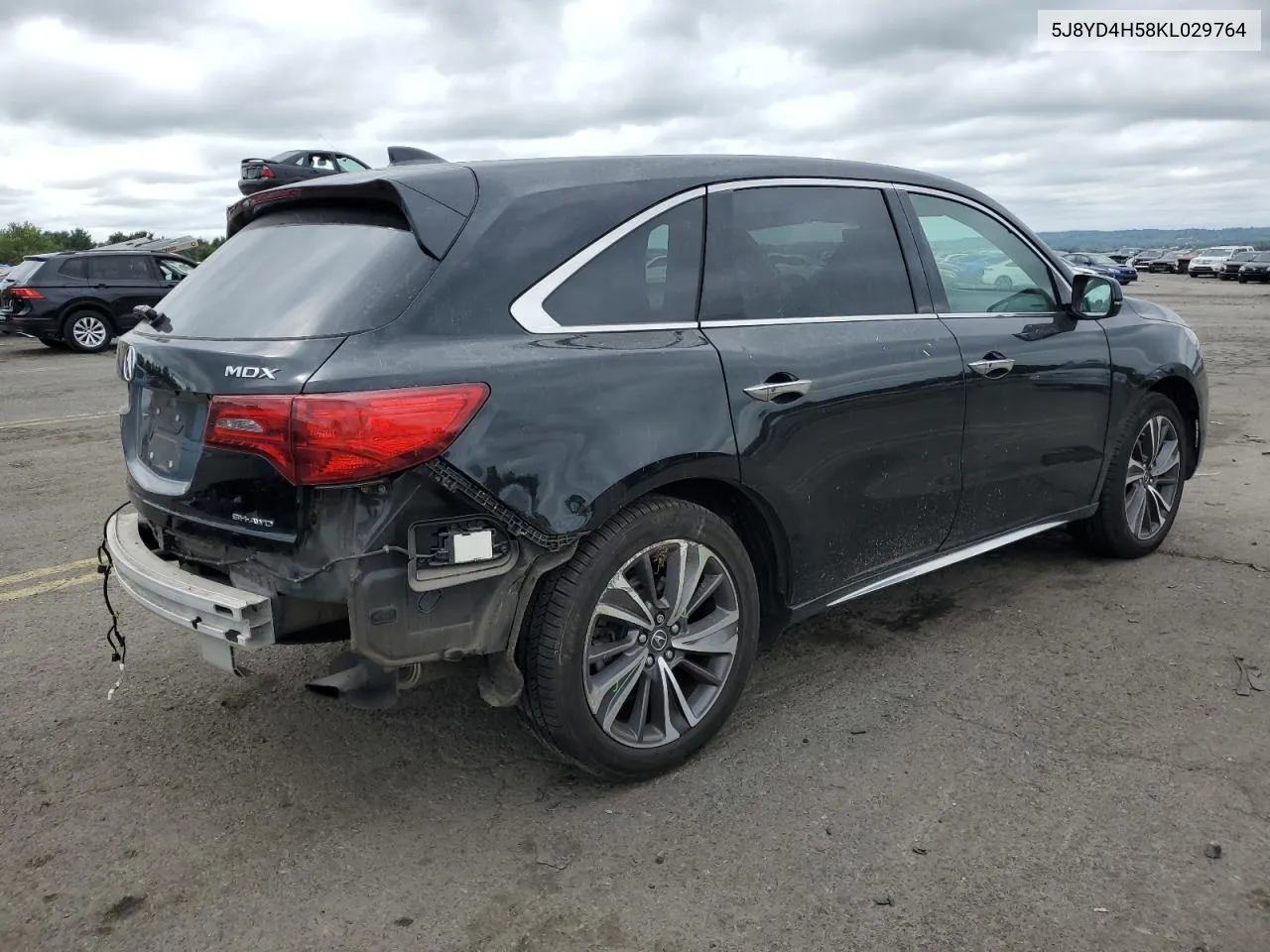 5J8YD4H58KL029764 2019 Acura Mdx Technology