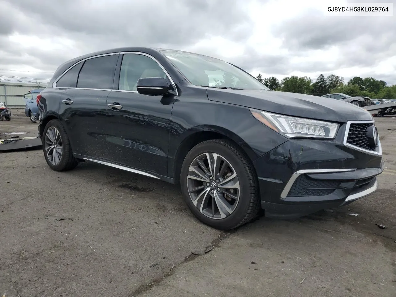 5J8YD4H58KL029764 2019 Acura Mdx Technology