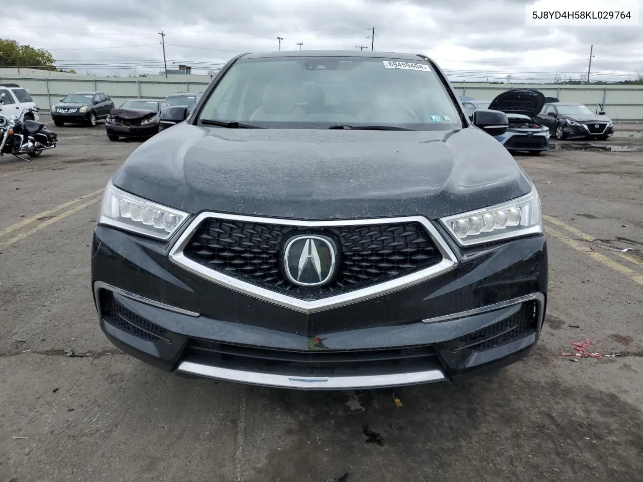 5J8YD4H58KL029764 2019 Acura Mdx Technology