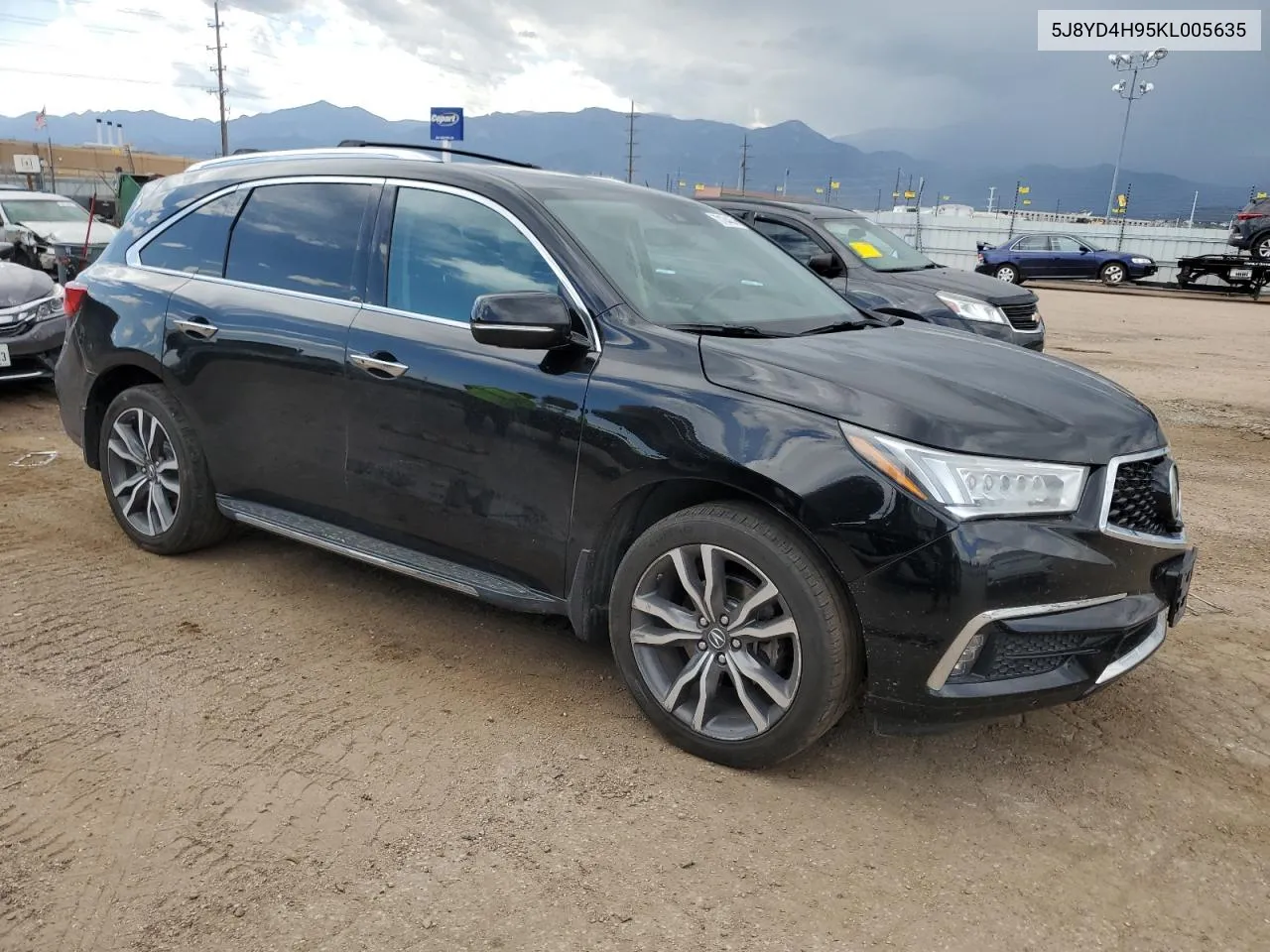 5J8YD4H95KL005635 2019 Acura Mdx Advance