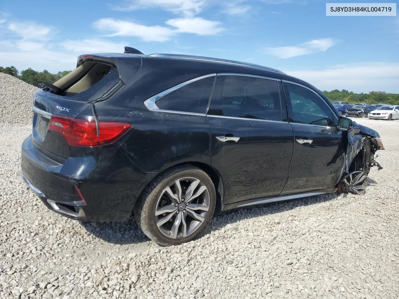 5J8YD3H84KL004719 2019 Acura Mdx Advance