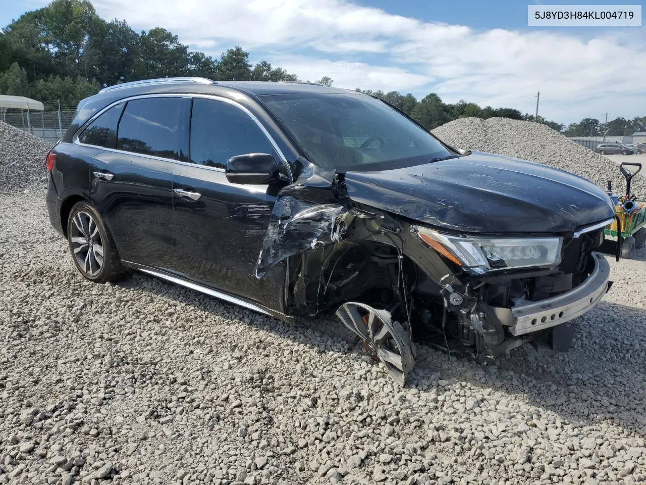 5J8YD3H84KL004719 2019 Acura Mdx Advance