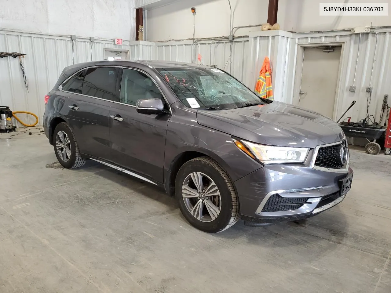 5J8YD4H33KL036703 2019 Acura Mdx