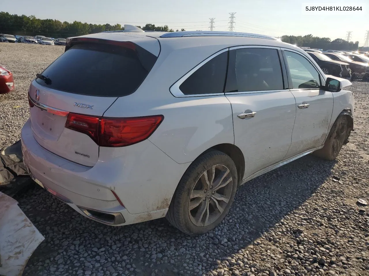 5J8YD4H81KL028644 2019 Acura Mdx Advance