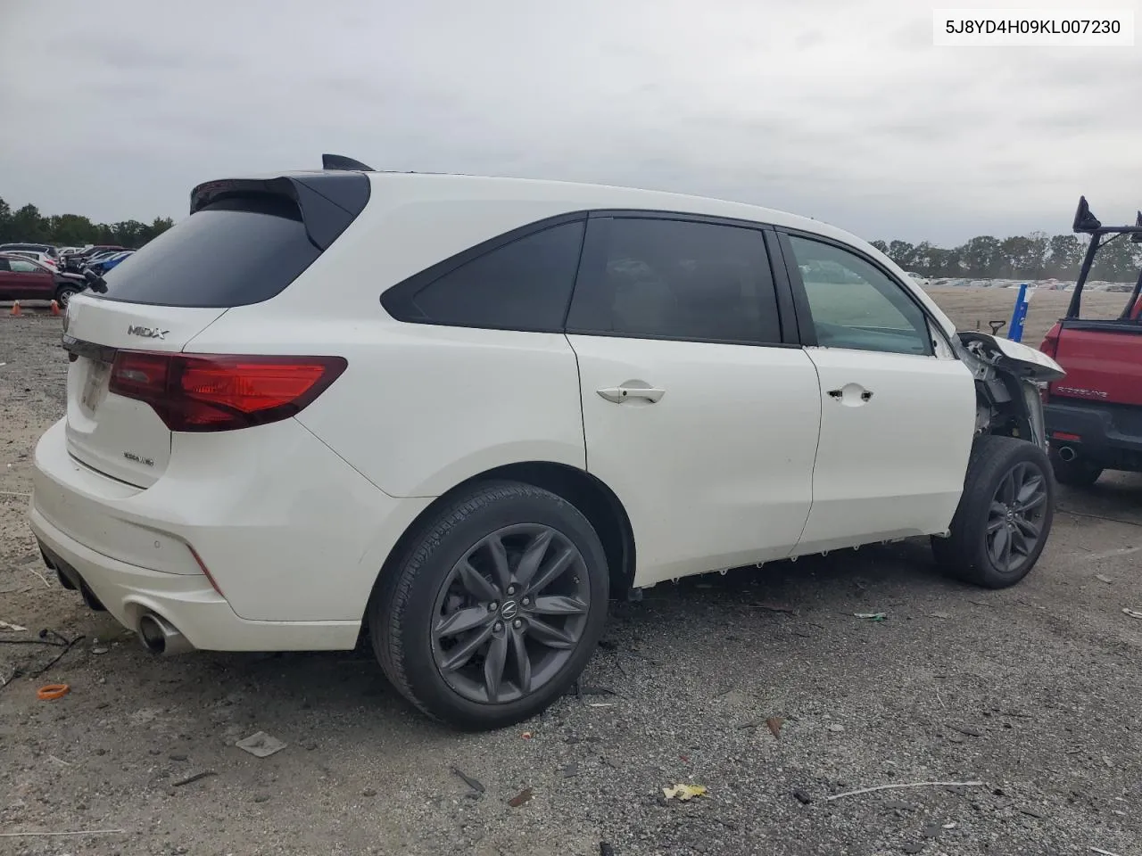 5J8YD4H09KL007230 2019 Acura Mdx A-Spec