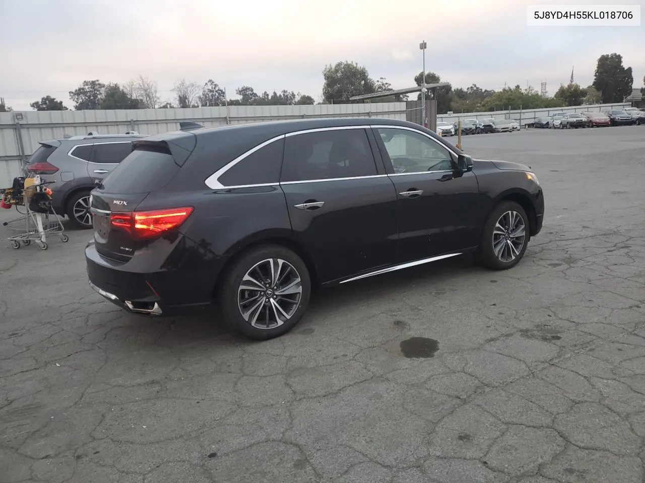 5J8YD4H55KL018706 2019 Acura Mdx Technology