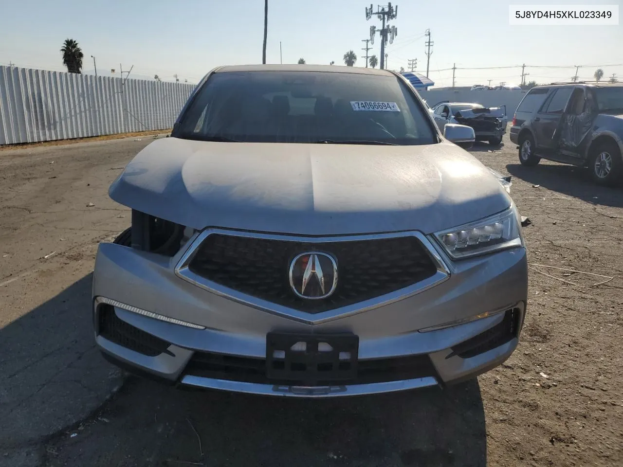 5J8YD4H5XKL023349 2019 Acura Mdx Technology