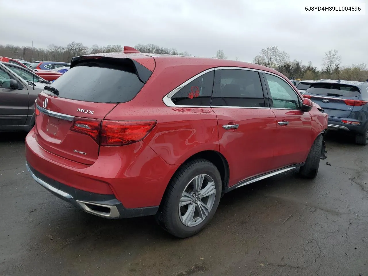 5J8YD4H39LL004596 2020 Acura Mdx