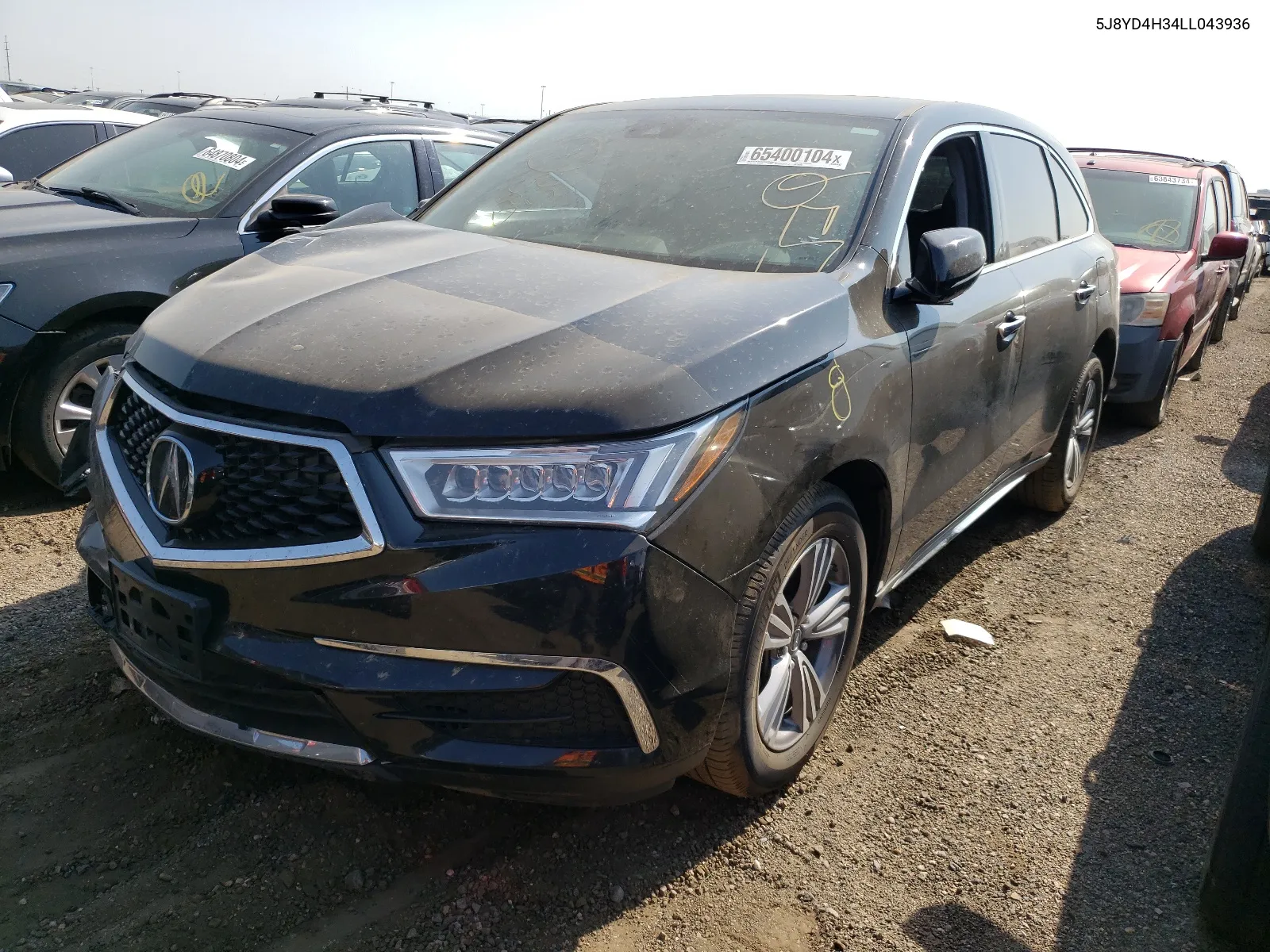 5J8YD4H34LL043936 2020 Acura Mdx