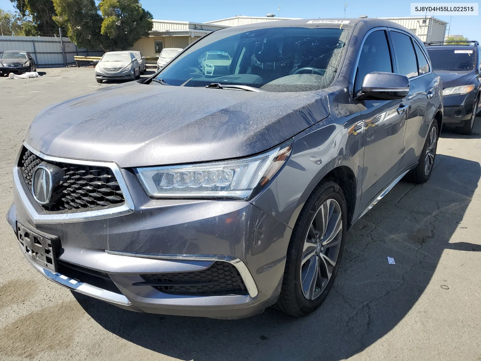 5J8YD4H55LL022515 2020 Acura Mdx Technology