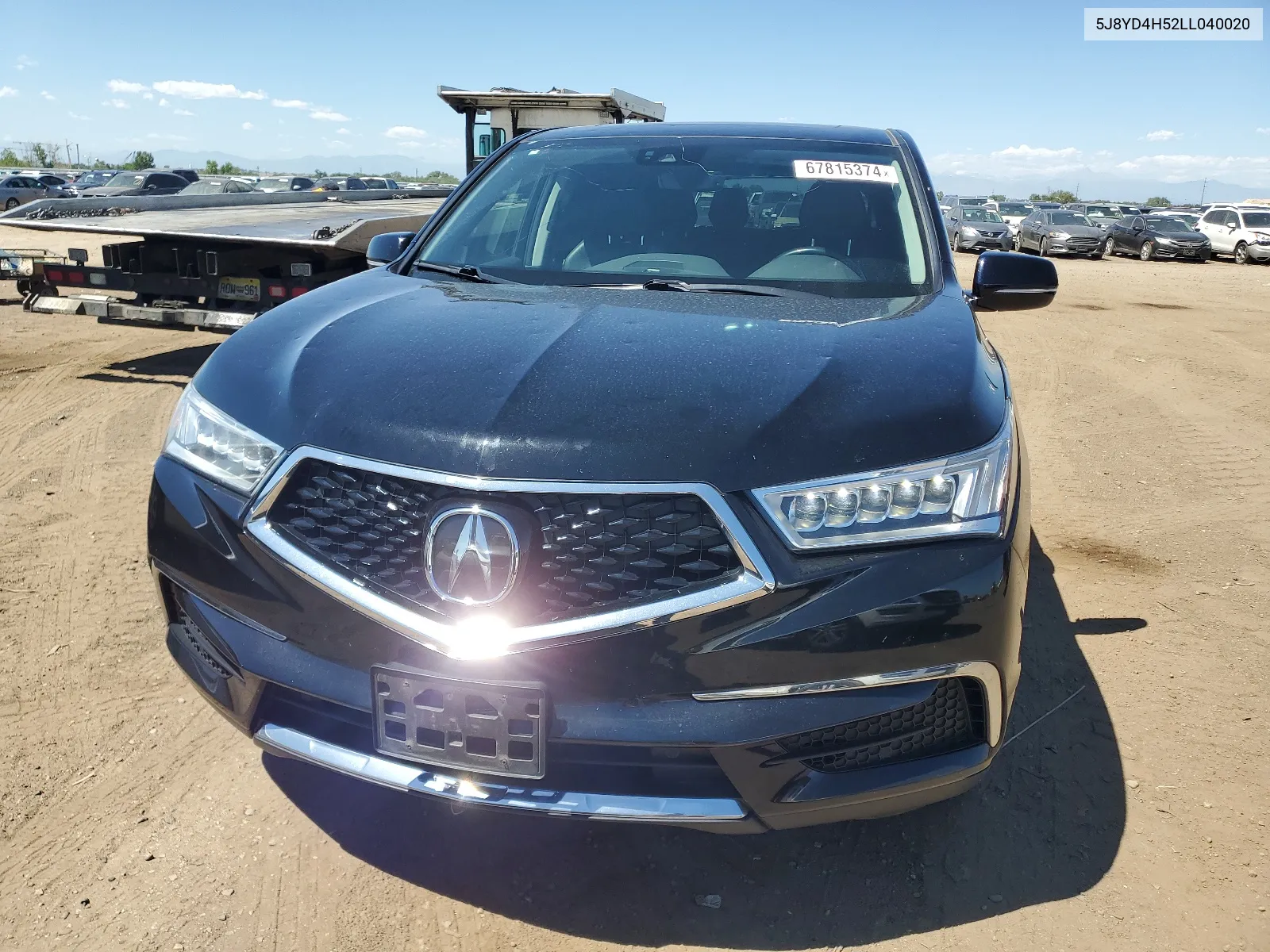 5J8YD4H52LL040020 2020 Acura Mdx Technology